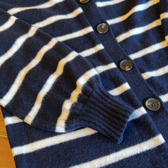 NEW LOFT Striped Cardigan Midi Dress - Picture 10 of 13